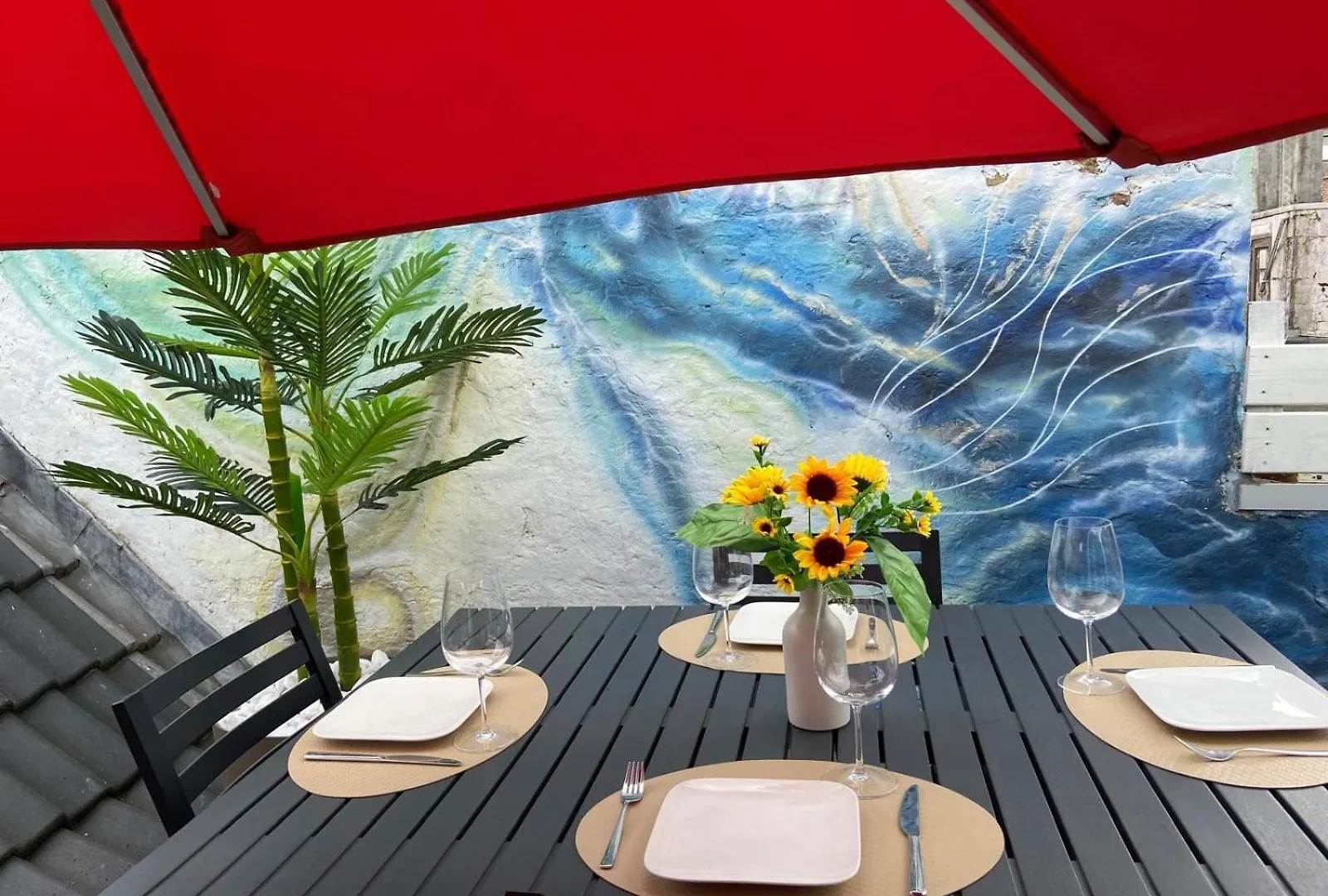 The Rooftop - A Trendy New Apartment With Airconditioning, Large Terrace & Free Parking أوستيند بلجيكا